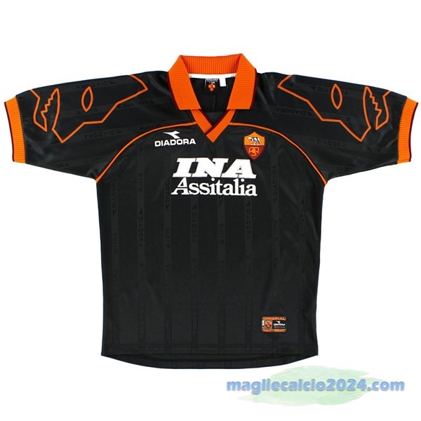 Seconda Maglia As Roma Retro 1999 2000 Rosso Poco Prezzo