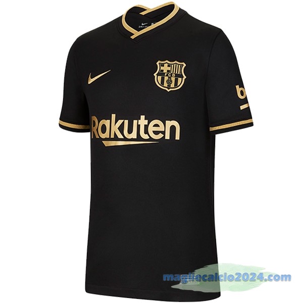 Seconda Maglia Barcelona Retro 2020 2021 Nero Poco Prezzo