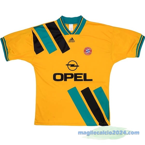 Seconda Maglia Bayern Múnich Retro 1993 1995 Giallo Poco Prezzo