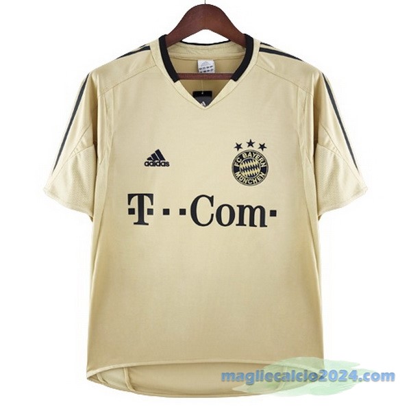 Seconda Maglia Bayern Múnich Retro 2014 2015 Giallo Poco Prezzo