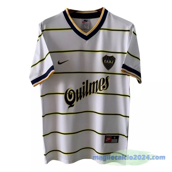 Seconda Maglia Boca Juniors Retro 1999 Bianco Poco Prezzo
