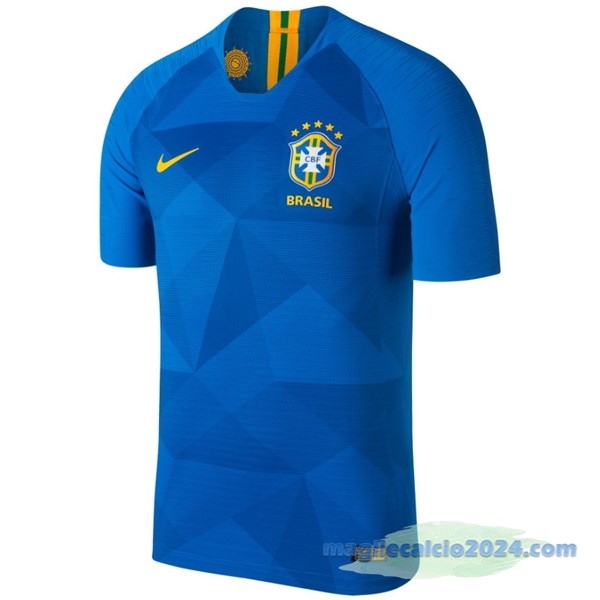 Seconda Maglia Brasile 2018 Azul Poco Prezzo