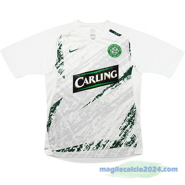 Seconda Maglia Celtic Retro 2007 2008 Bianco Poco Prezzo