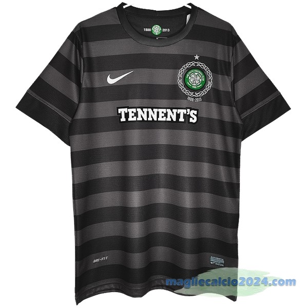 Seconda Maglia Celtic Retro 2012 2013 Nero Poco Prezzo