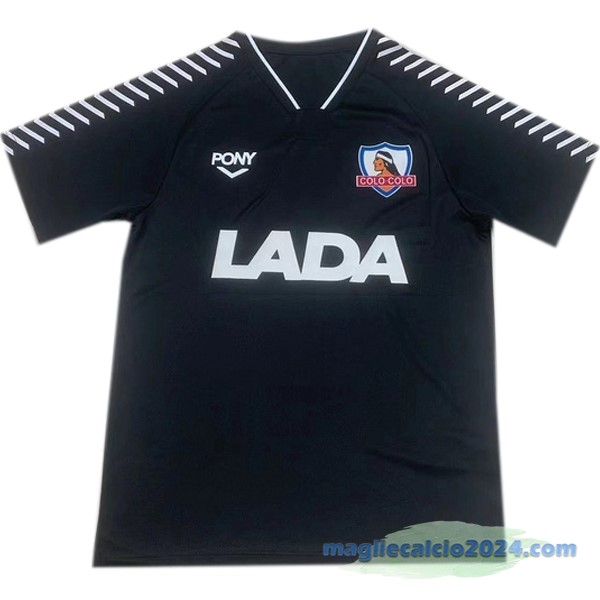 Seconda Maglia Colo Colo Retro 1992 Nero Poco Prezzo