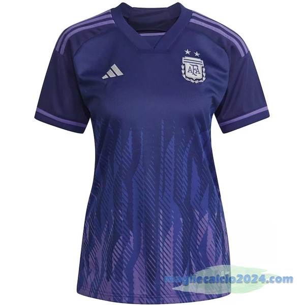 Seconda Maglia Donna Argentina 2022 Purpureo Poco Prezzo