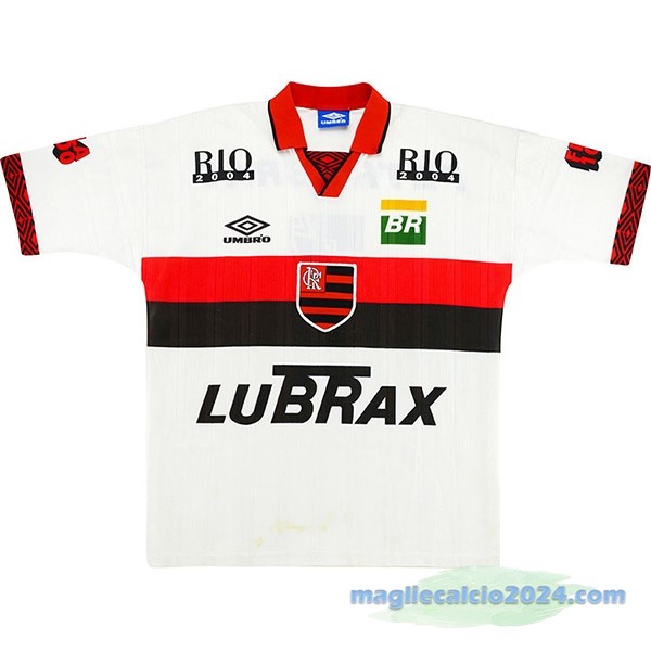 Seconda Maglia Flamengo Retro 1995 1996 Bianco Poco Prezzo