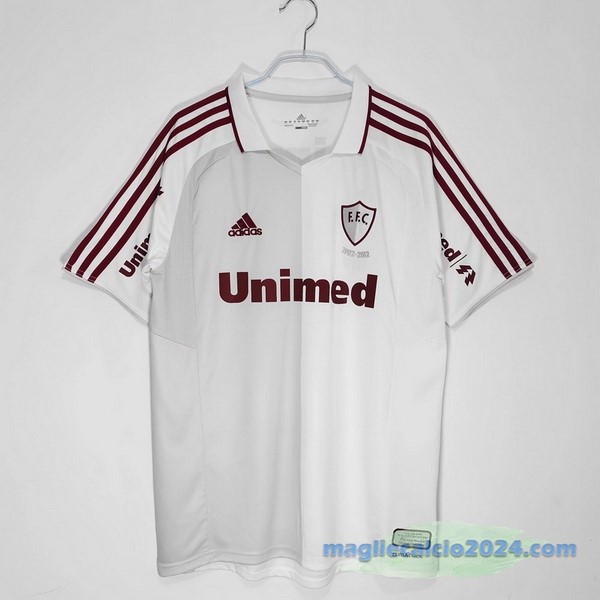 Seconda Maglia Fluminense Retro 2011 2012 Bianco Poco Prezzo