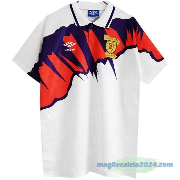 Seconda Maglia Galles Retro 1991 1993 Bianco Poco Prezzo