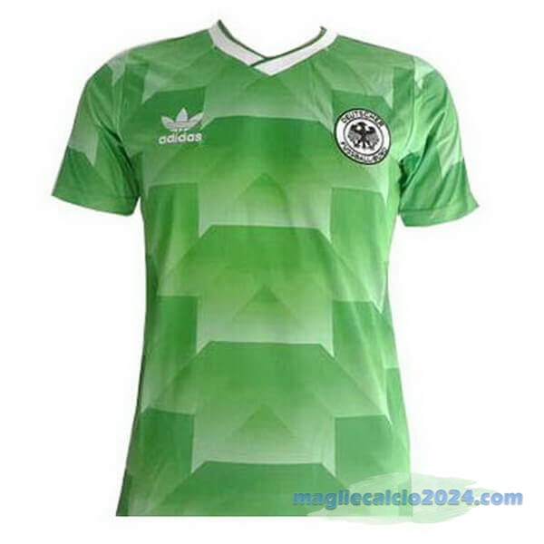 Seconda Maglia Germania Retro 1988 Verde Poco Prezzo