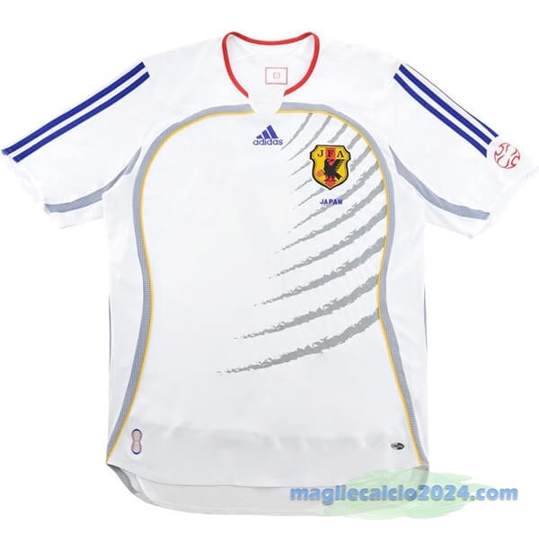 Seconda Maglia Giappone Retro 2006 2008 Bianco Poco Prezzo