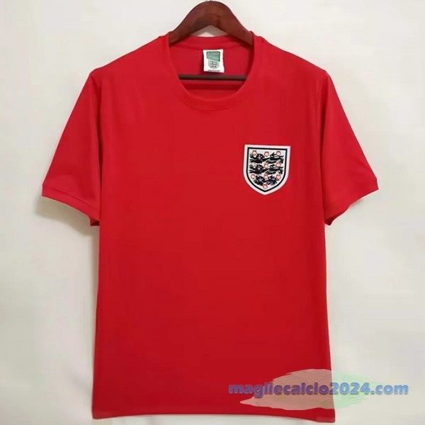 Seconda Maglia Inghilterra Retro 1966 Rosso Poco Prezzo