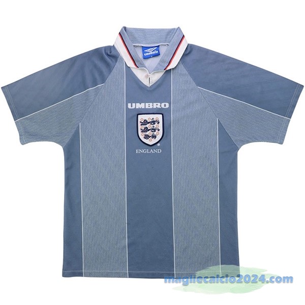 Seconda Maglia Inghilterra Retro 1996 Azul Poco Prezzo