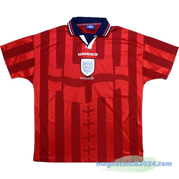 Seconda Maglia Inghilterra Retro 1998 Rosso Poco Prezzo