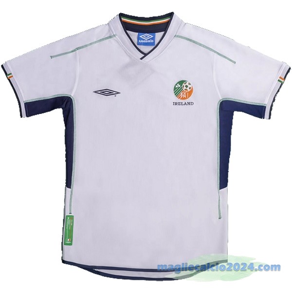 Seconda Maglia Irlanda Retro 2002 Bianco Poco Prezzo
