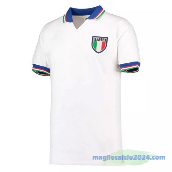 Seconda Maglia Italy Retro 1982 Bianco Poco Prezzo