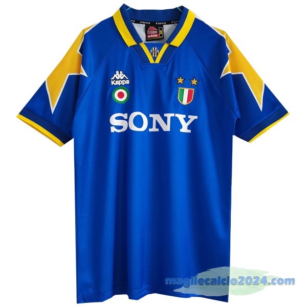 Seconda Maglia Juventus Retro 1995 1996 Azul Poco Prezzo