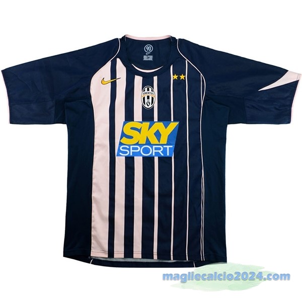 Seconda Maglia Juventus Retro 2004 2005 Azul Poco Prezzo