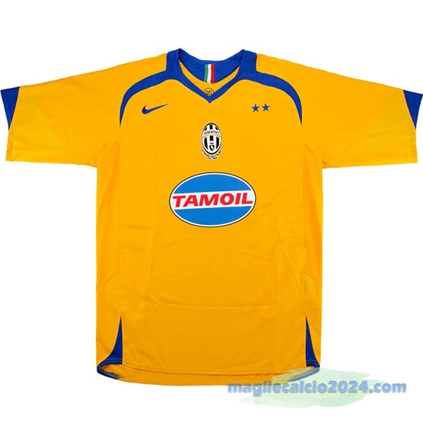 Seconda Maglia Juventus Retro 2005 2006 Giallo Poco Prezzo
