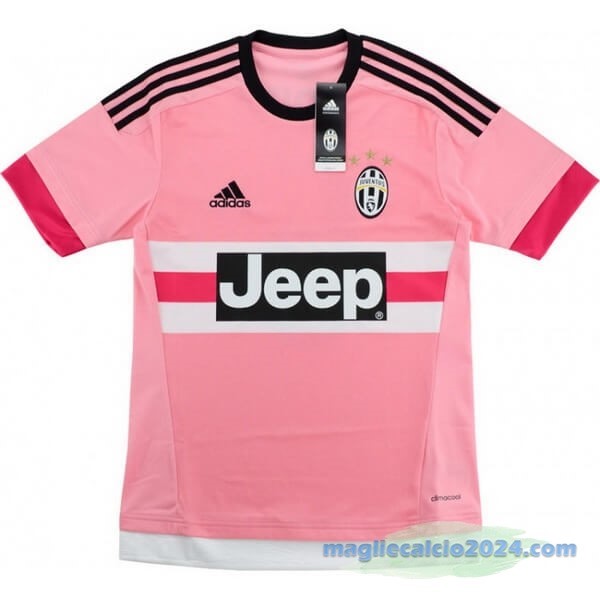 Seconda Maglia Juventus Retro 2015 2016 Rosa Poco Prezzo