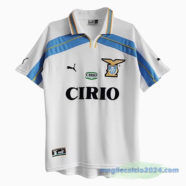 Seconda Maglia Lazio Retro 1998 2000 Bianco Poco Prezzo