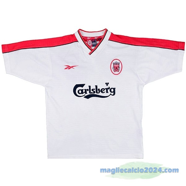 Seconda Maglia Liverpool Retro 1998 Rosso Poco Prezzo
