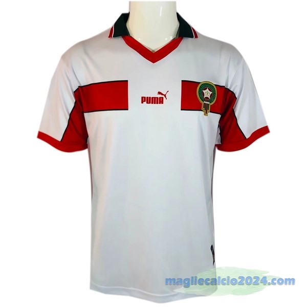 Seconda Maglia Marocco Retro 1998 Bianco Poco Prezzo
