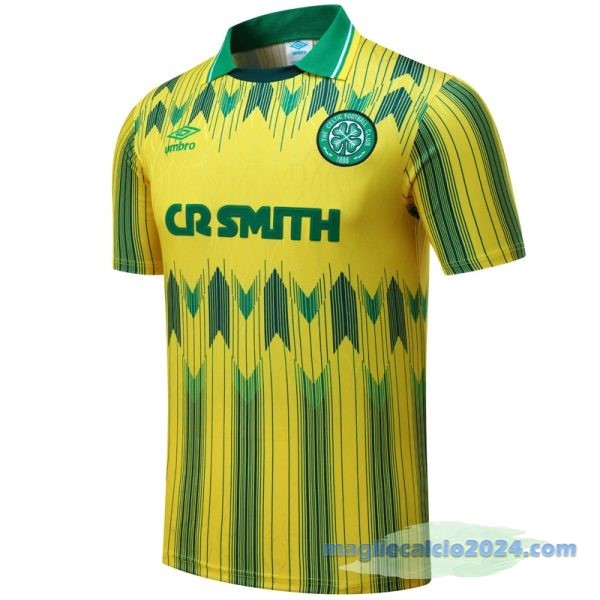 Seconda Maglia Newcastle United Retro 1989 1991 Giallo Poco Prezzo