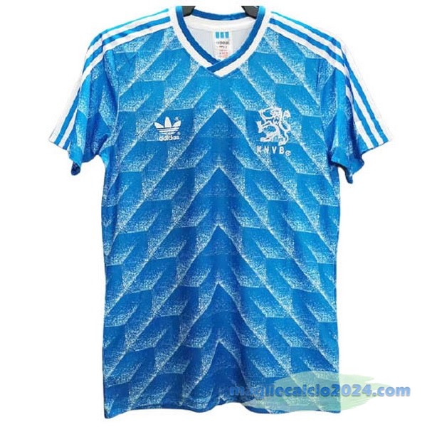 Seconda Maglia Paesi Bassi Retro 1988 Azul Poco Prezzo