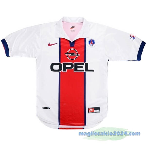 Seconda Maglia Paris Saint Germain Retro 1998 1999 Bianco Poco Prezzo
