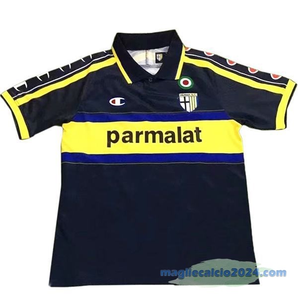 Seconda Maglia Parma Retro 1999 2000 Nero Poco Prezzo
