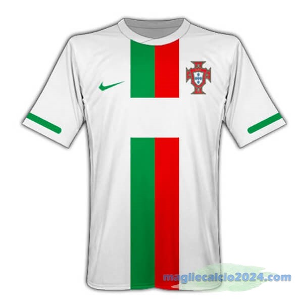 Seconda Maglia Portogallo Retro 2010 Bianco Poco Prezzo