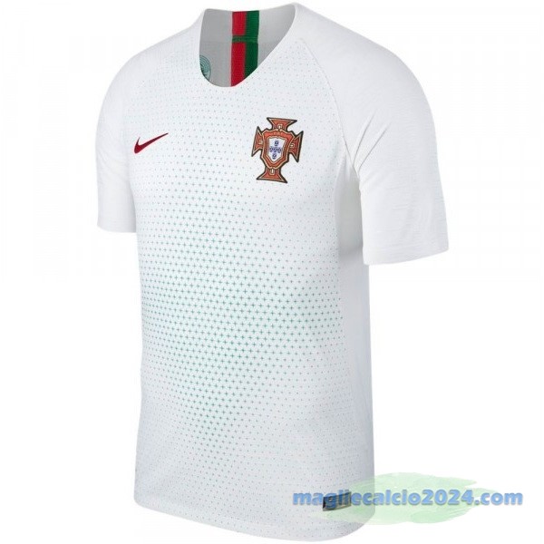 Seconda Maglia Portogallo Retro 2018 Bianco Poco Prezzo