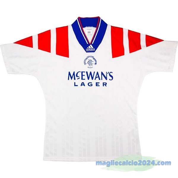 Seconda Maglia Rangers Retro 1992 1993 Bianco Poco Prezzo