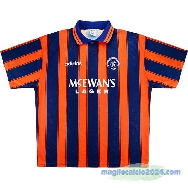 Seconda Maglia Rangers Retro 1993 1994 Arancione Poco Prezzo