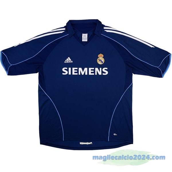 Seconda Maglia Real Madrid Retro 2005 2006 Azul Poco Prezzo