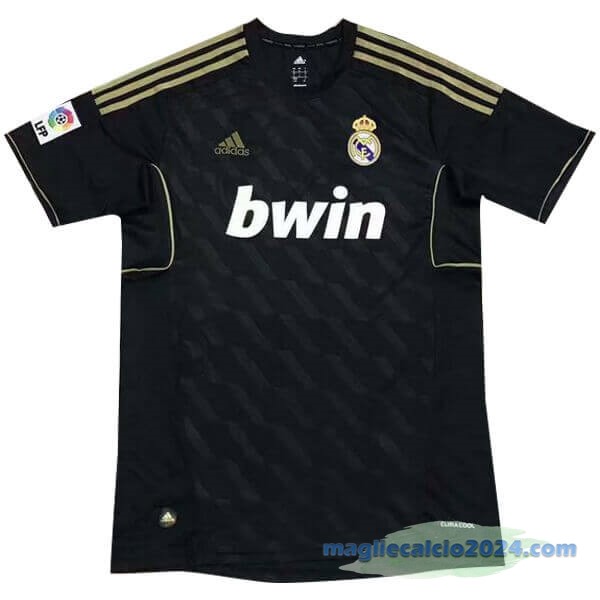 Seconda Maglia Real Madrid Retro 2011 2012 Nero Poco Prezzo