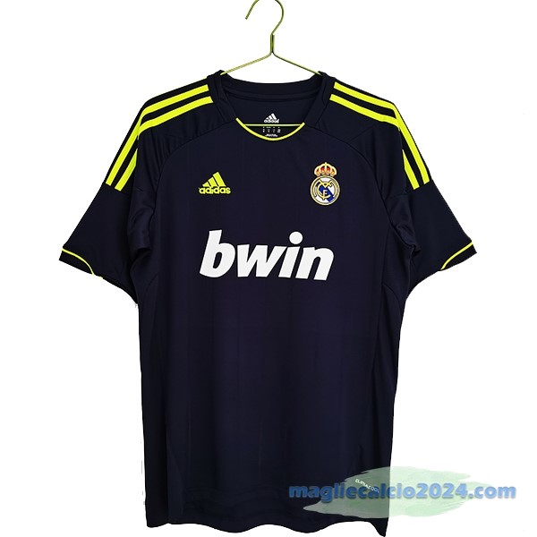 Seconda Maglia Real Madrid Retro 2012 2013 Nero Poco Prezzo