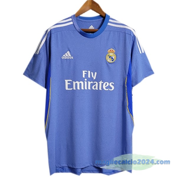 Seconda Maglia Real Madrid Retro 2013 2014 Azul Poco Prezzo