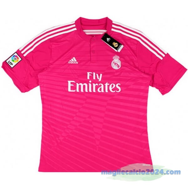 Seconda Maglia Real Madrid Retro 2014 2015 Rosa Poco Prezzo