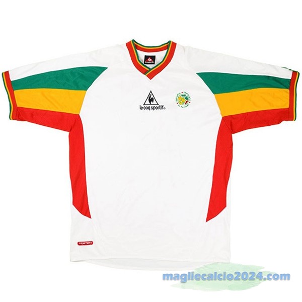 Seconda Maglia Senegal Retro 2002 Bianco Poco Prezzo