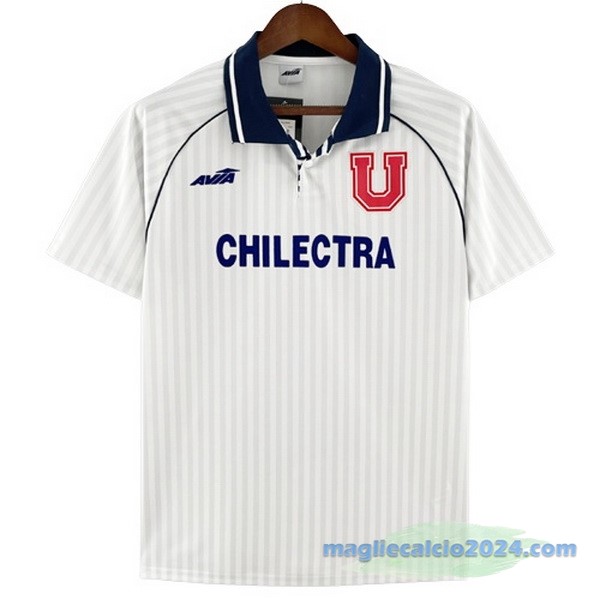 Seconda Maglia Universidad De Cile Retro 1994 1995 Bianco Poco Prezzo