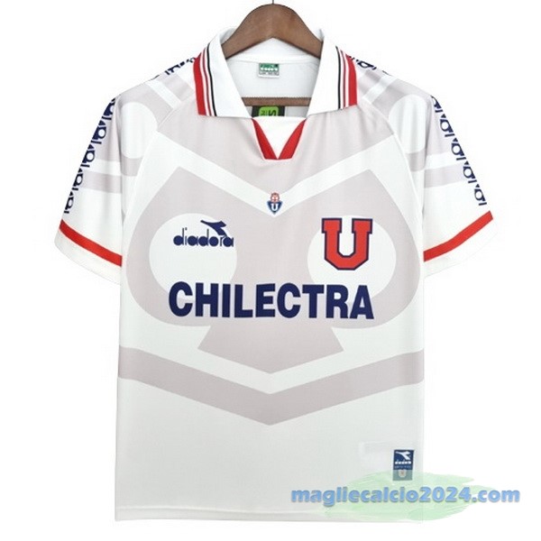 Seconda Maglia Universidad De Cile Retro 1996 Bianco Poco Prezzo
