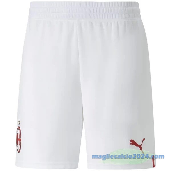 Seconda Pantaloni AC Milan 2022 2023 Bianco Poco Prezzo