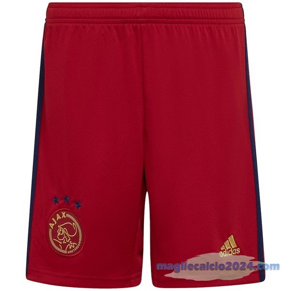Seconda Pantaloni Ajax 2022 2023 Rosso Poco Prezzo