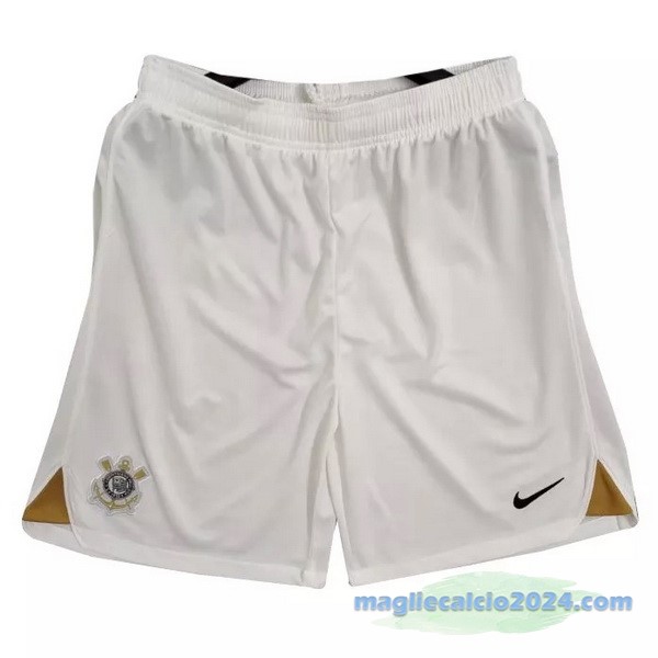 Seconda Pantaloni Corinthians Paulista 2022 2023 Bianco Poco Prezzo