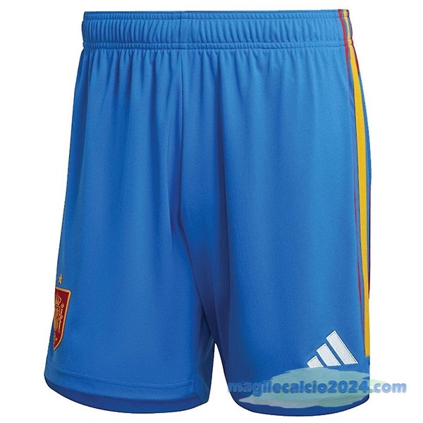 Seconda Pantaloni Spagna 2022 Azul Poco Prezzo
