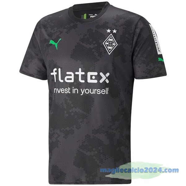 Seconda Thailandia Maglia Borussia Mönchengladbach 2022 2023 Nero Poco Prezzo