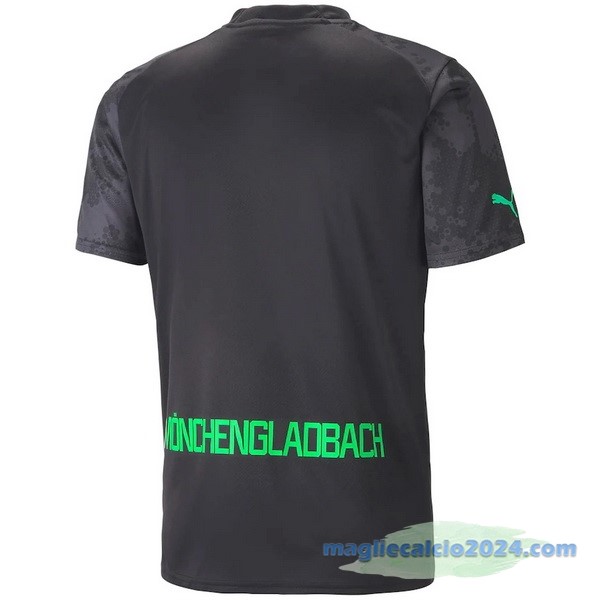 Seconda Thailandia Maglia Borussia Mönchengladbach 2022 2023 Nero Poco Prezzo