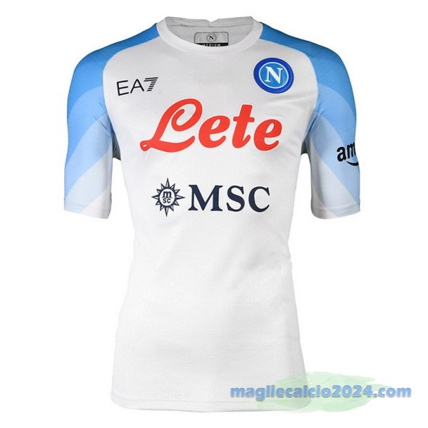 Seconda Thailandia Maglia Napoli 2022 2023 Bianco Poco Prezzo